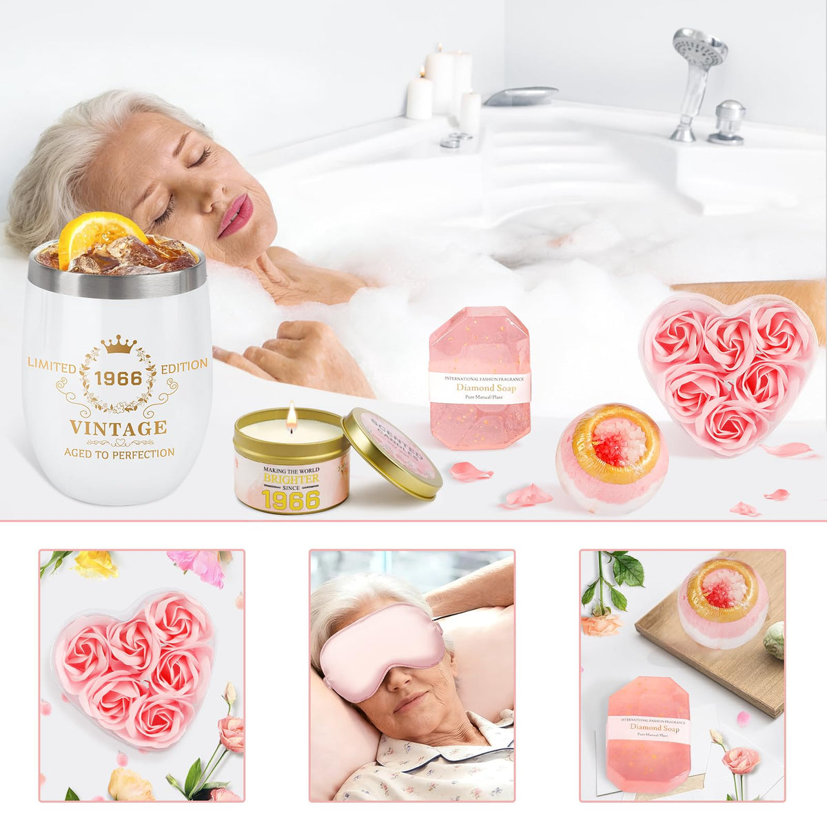 Spa Gift Basket with Blanket A2876