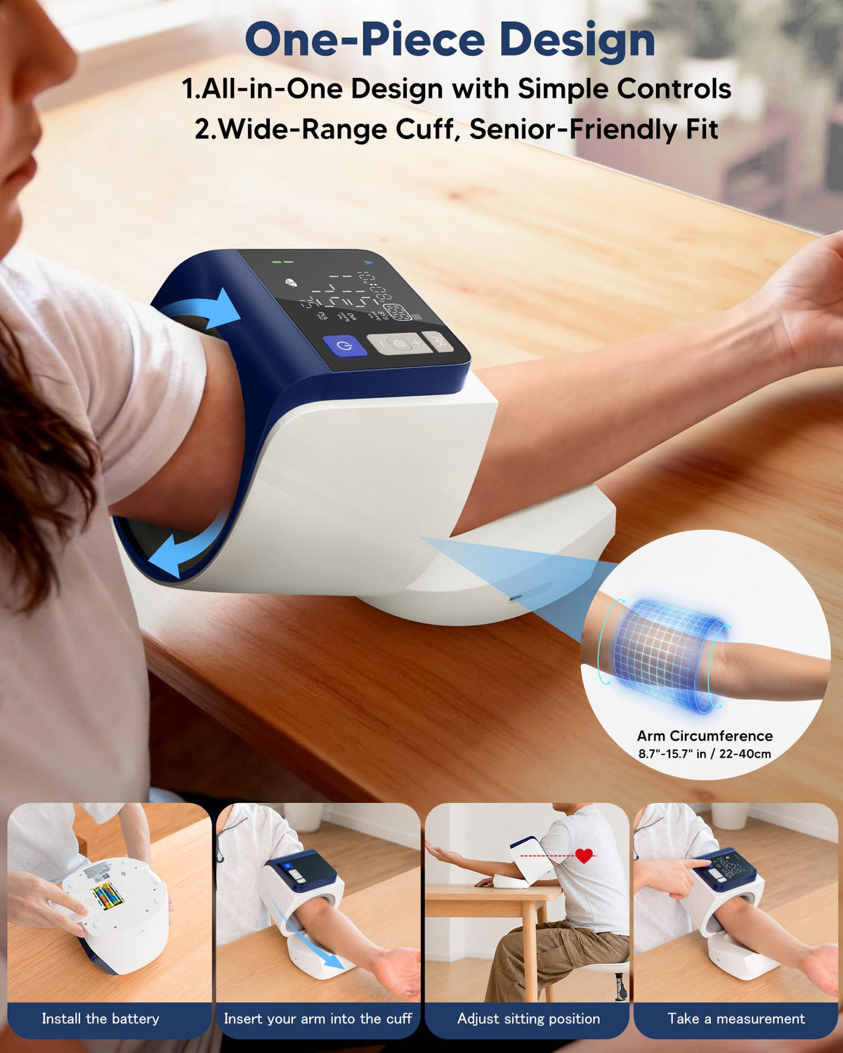 Blood Pressure Monitor Upper Arm I37376
