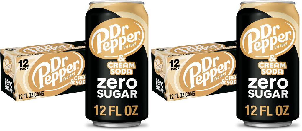 Zero Sugar Soda 12 fl. oz. Cans 12 Pack Pack of 2 Z565