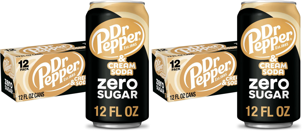 Zero Sugar Soda 12 fl. oz. Cans 12 Pack Pack of 2 Z565