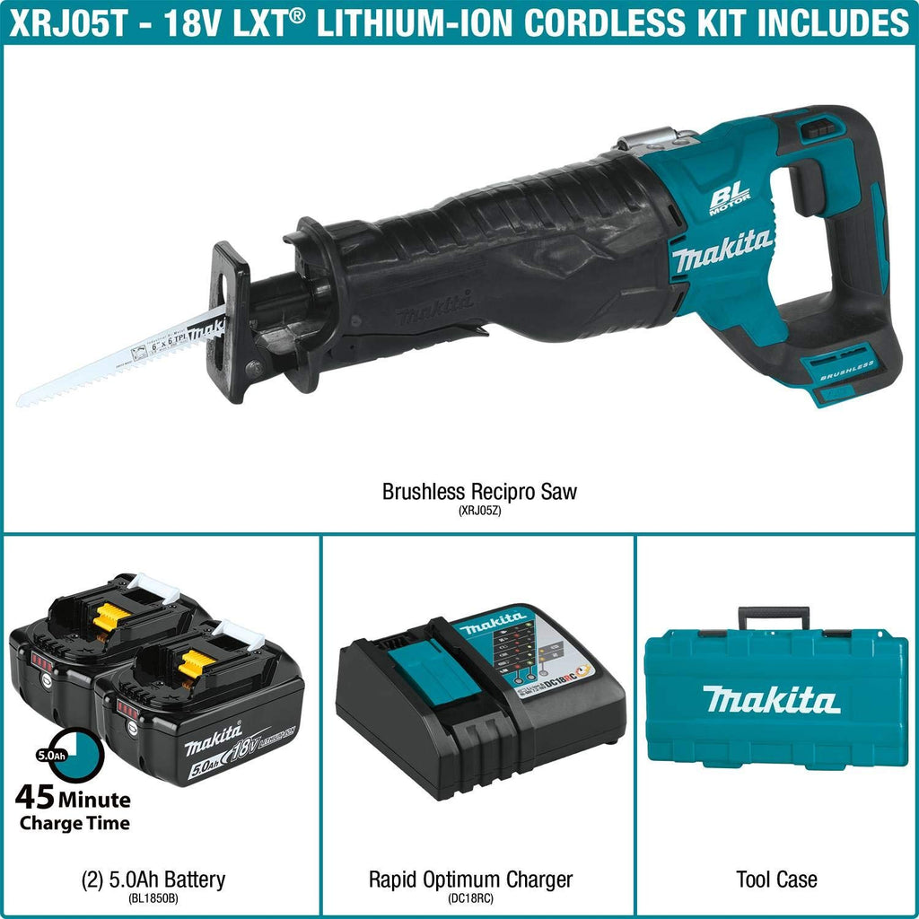 18V Lithium-Ion Brushless Cordless Recipro Saw Kit K37377