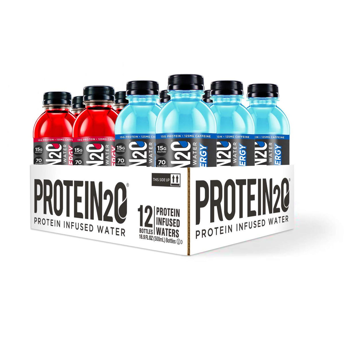 Whey Protein Infused Water Variety Pack 16.9 oz 12 Count T76931