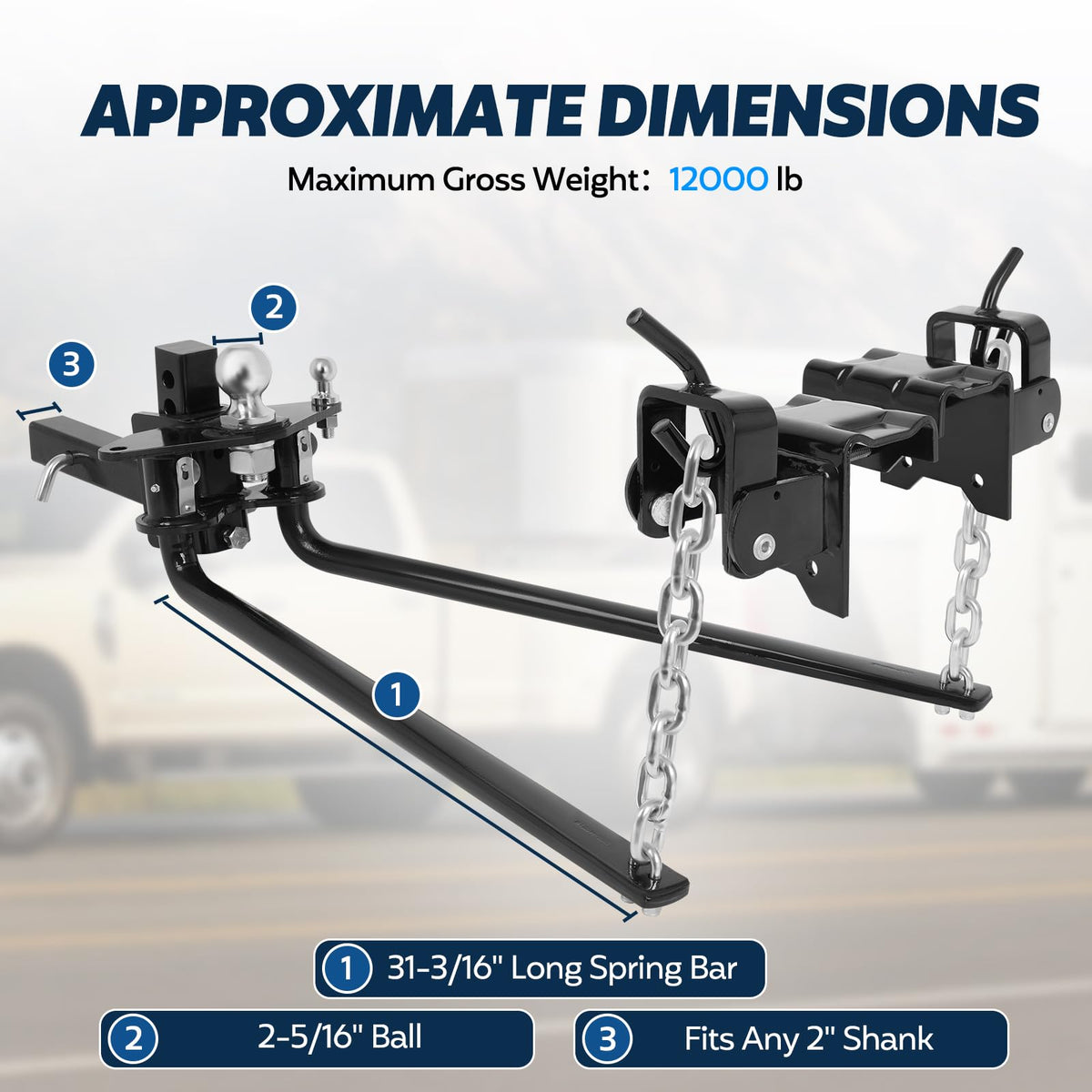 Weight Distribution Hitch U6395
