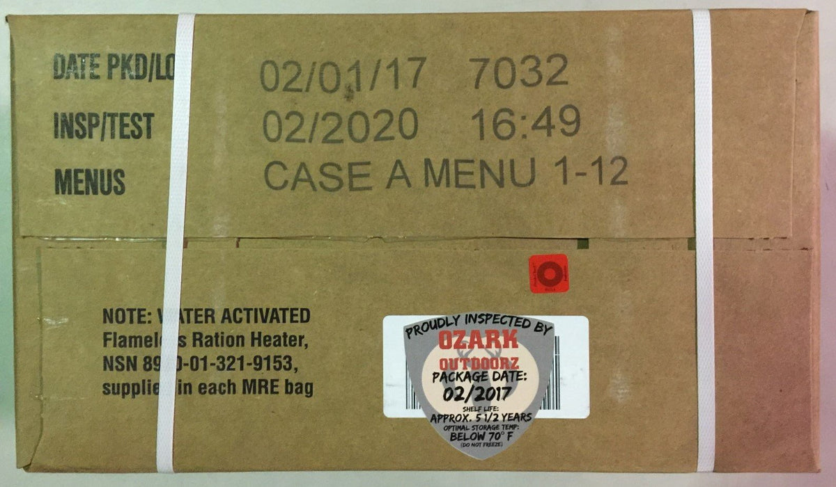 24 Meals Military Surplus Meal Ready to Eat T371