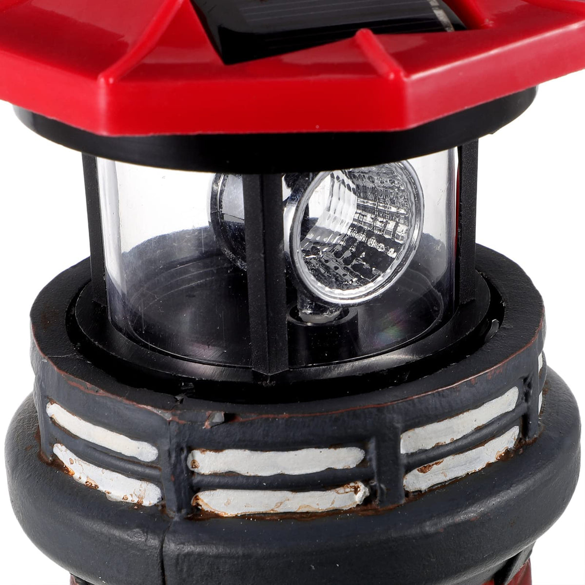 Solar Lighthouse Statue 14.76 Inch O9632