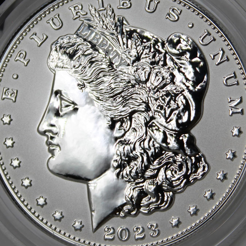 Set of 2 American Proof Silver Morgan & Peace $1 A4966