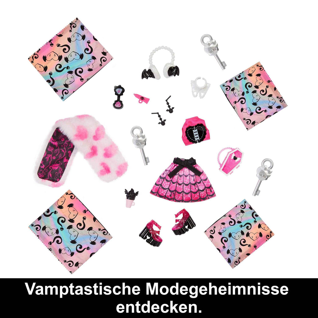 Doll and Fashion Set with 19+ Surprises W8522