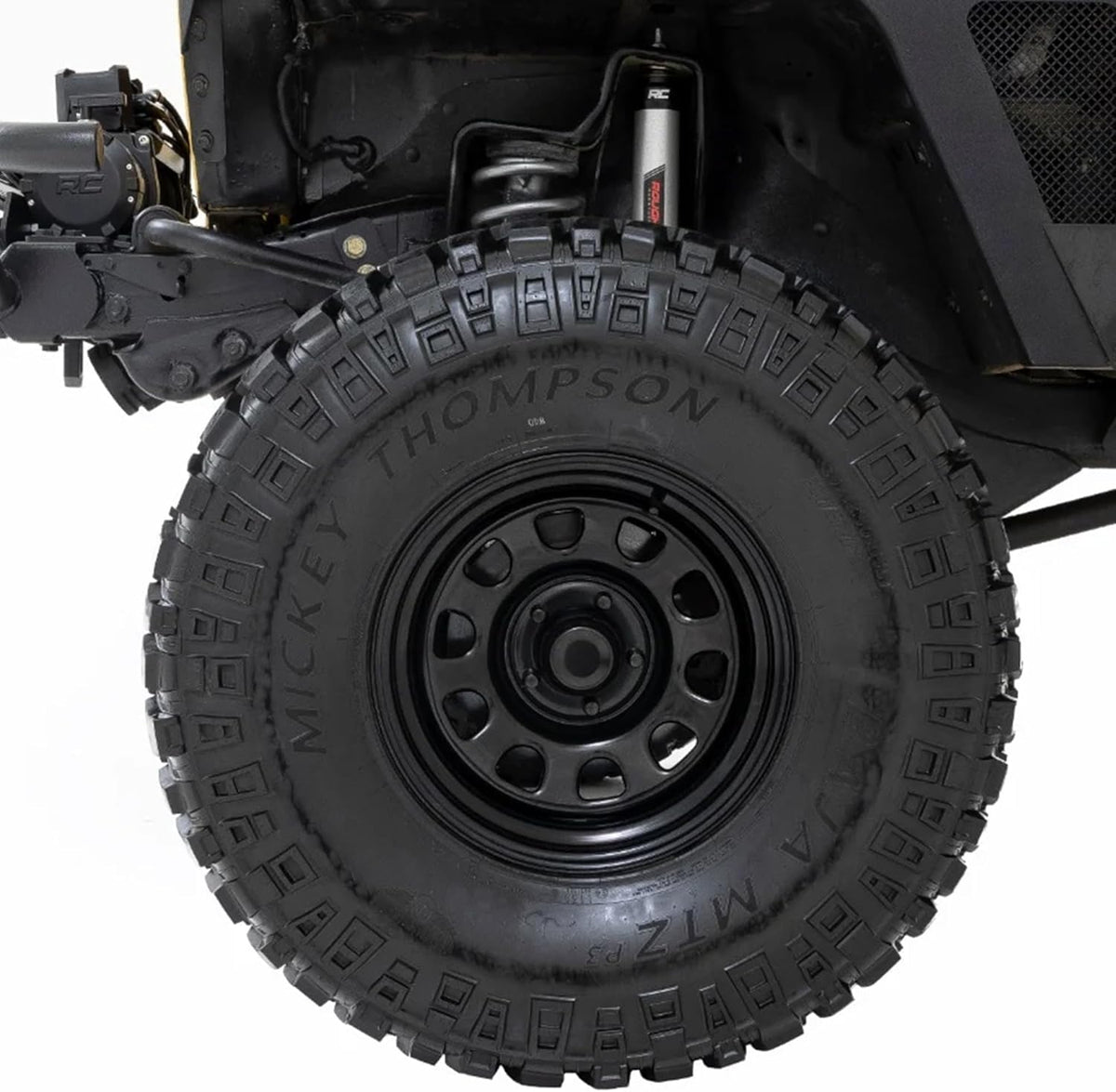 Black Steel Wheel 16x8 5x6.5 Bolt Pattern P601786