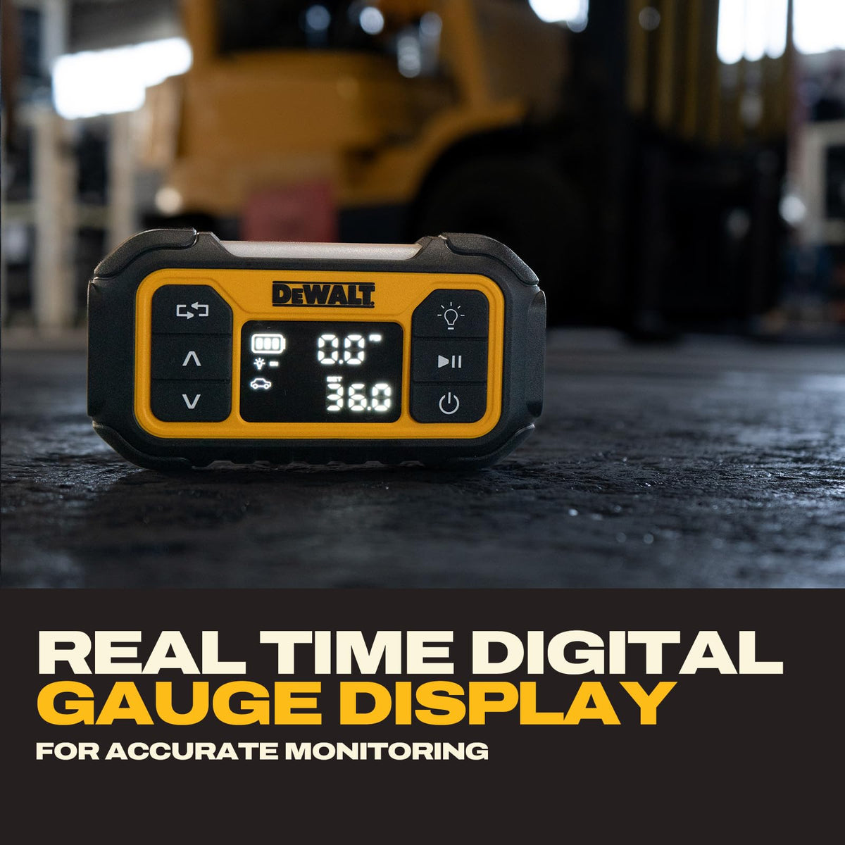 Portable 150 PSI 12V Tire Inflator with Digital Pressure Gauge O751