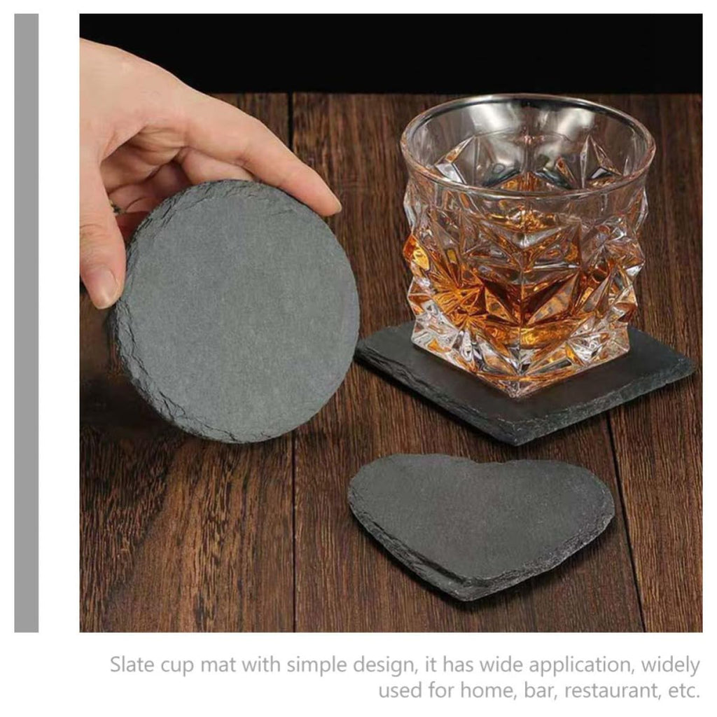 Natural Stone Drink Coasters V498492