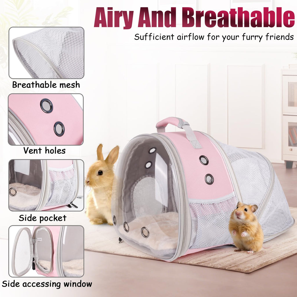 Expandable Breathable Pet Carrier Backpack E470756