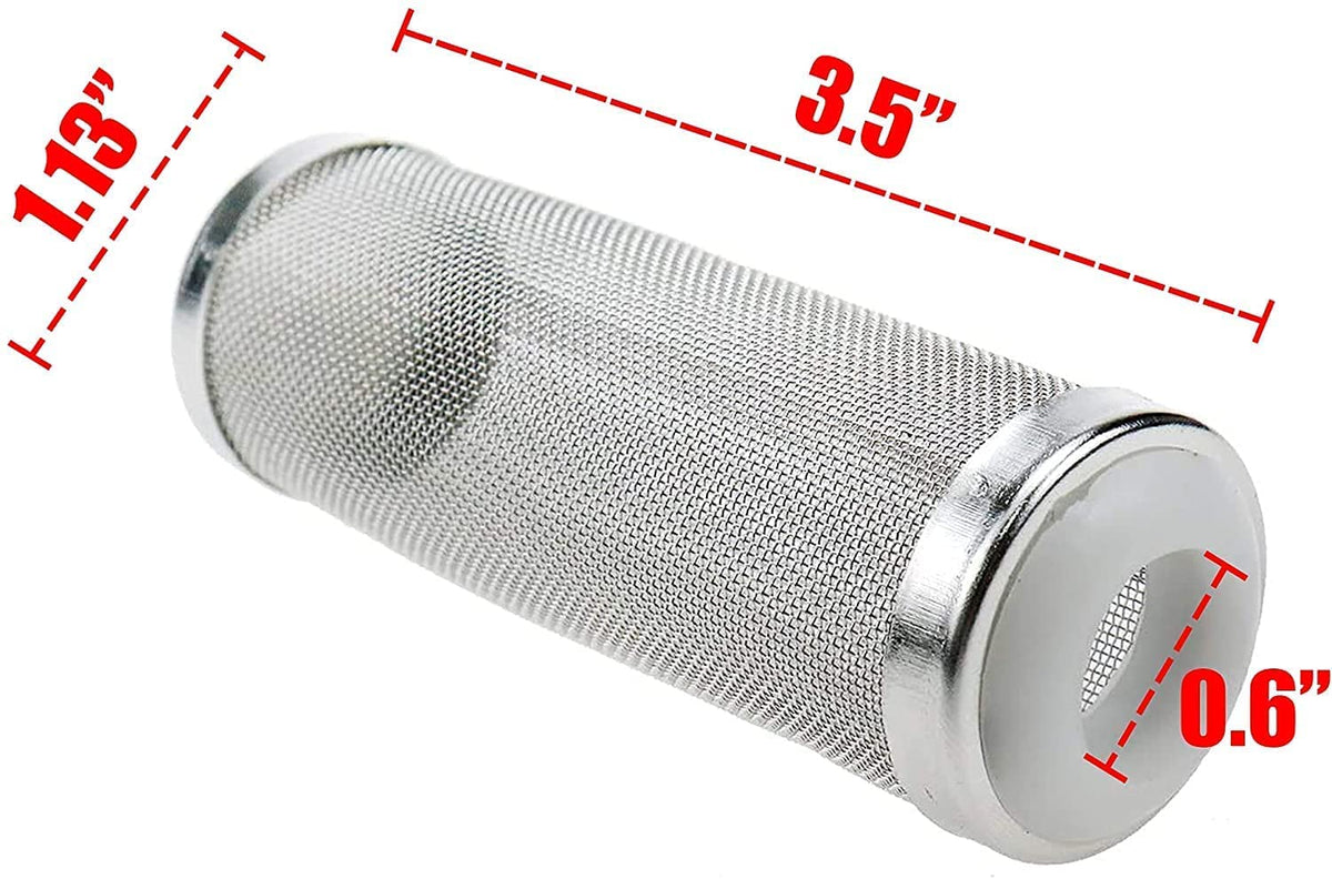 16mm Stainless Aquarium Filter Intake Cover F9450