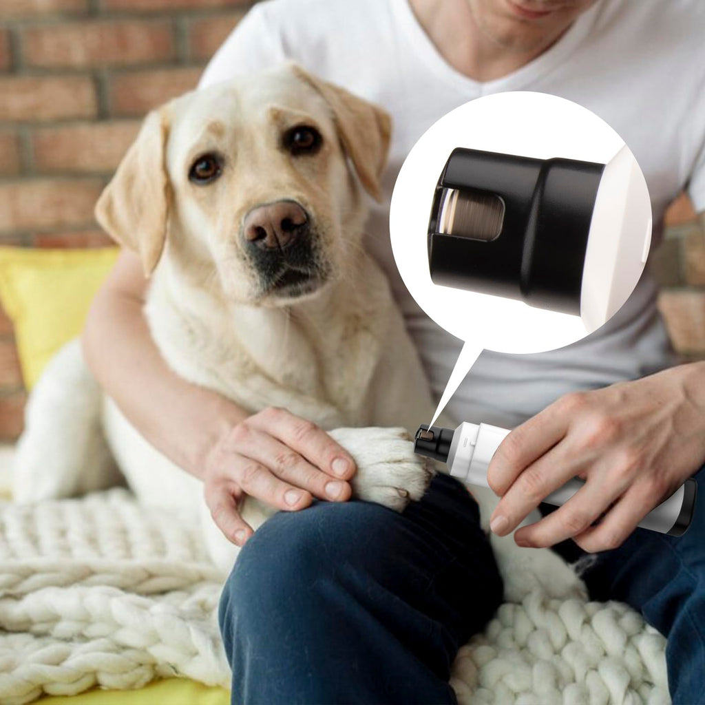 Quiet 2-Speed Type-C Rechargeable Dog Nail Grinder U30727