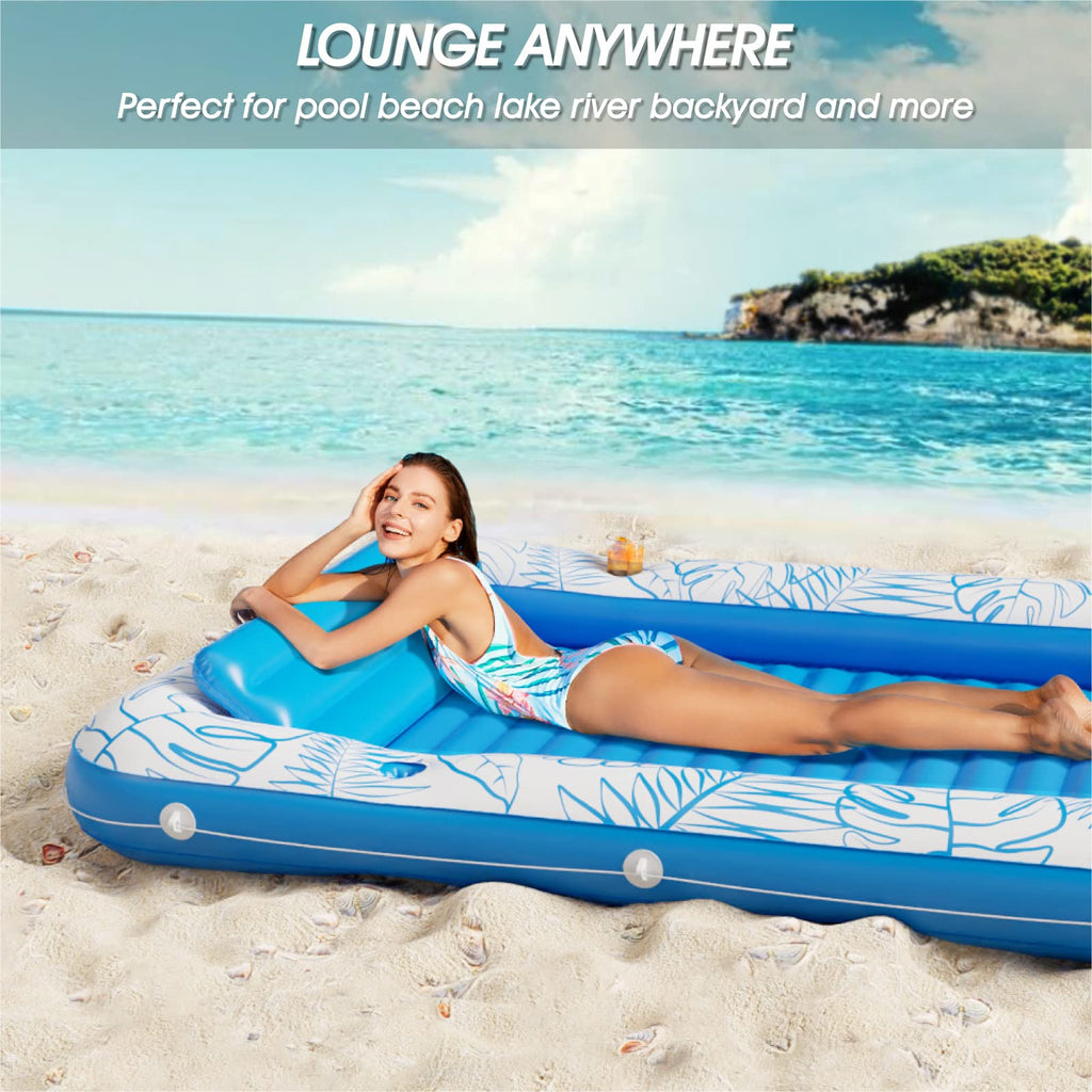 Inflatable Tanning Pool Lounger Float S575