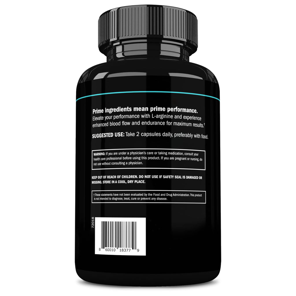 L Arginine 1500mg Nitric Oxide Supplements I141621