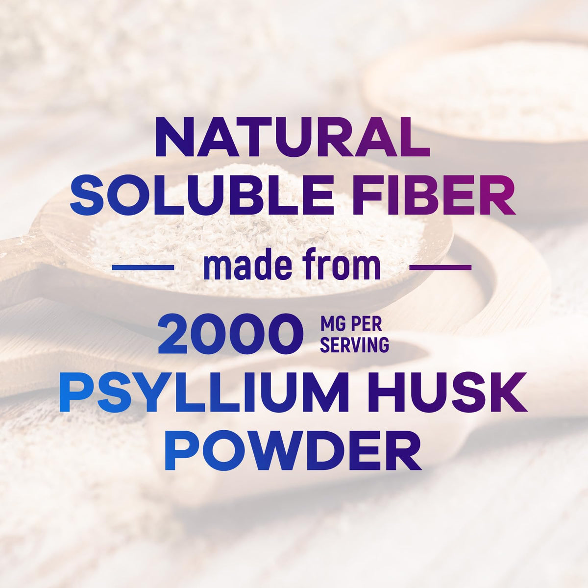 Psyllium Husk Capsules 2000mg 120 Capsules M3609
