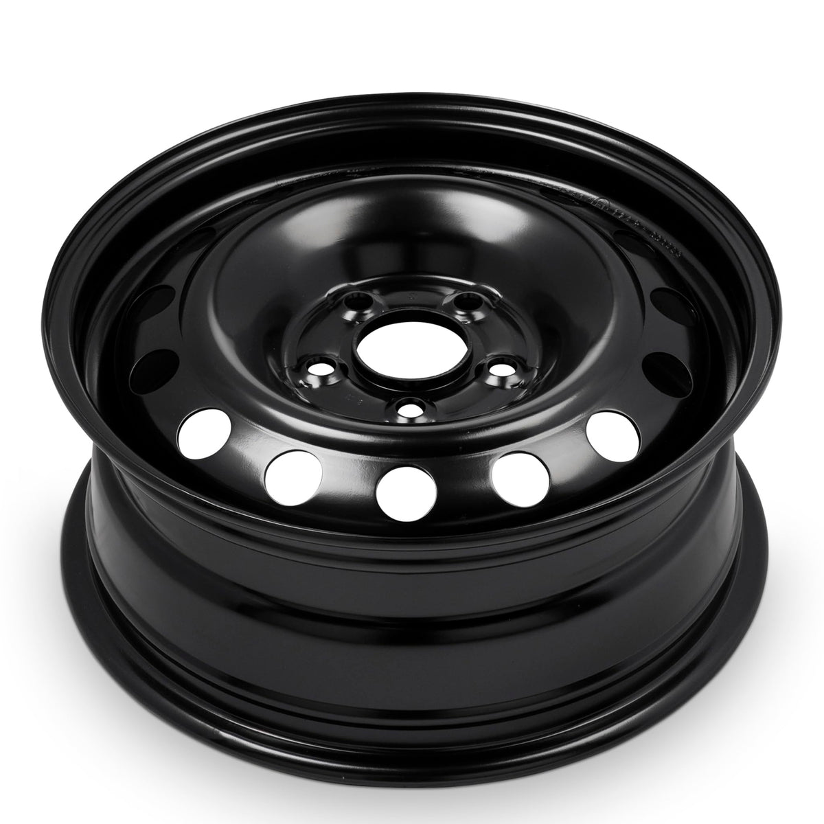16 Inch Painted Black Car Wheel F482