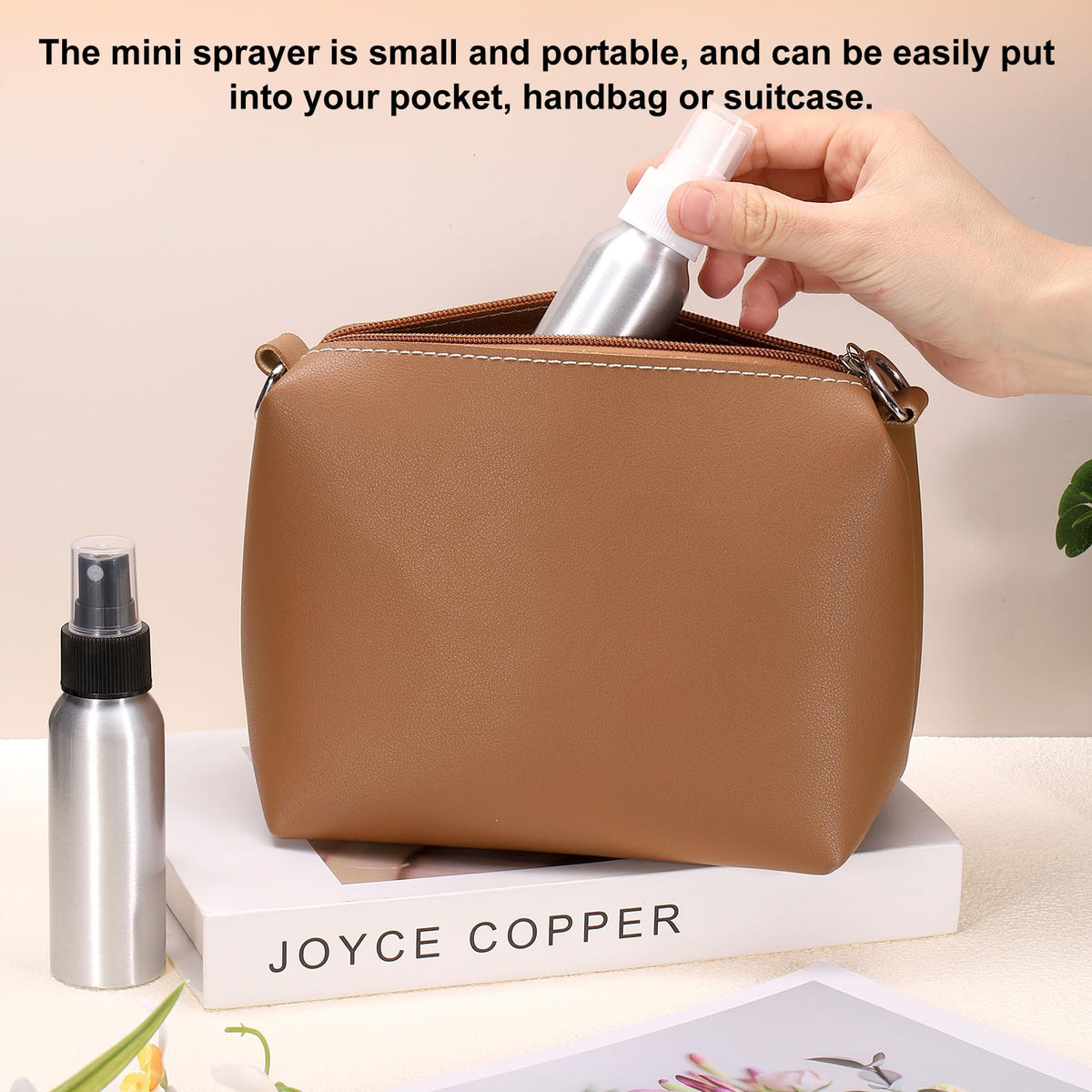 80ml Aluminum Fine Mist Spray Bottles X118