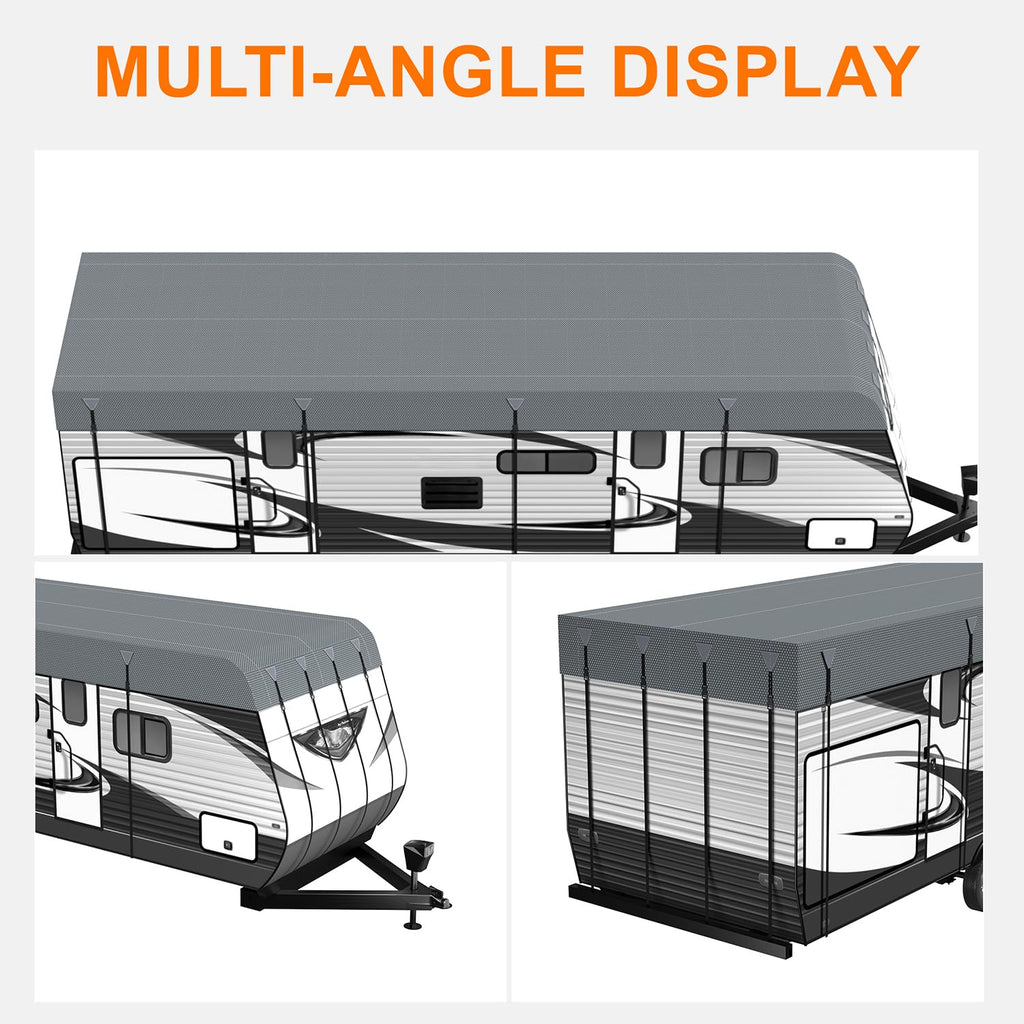 Heavy Duty Waterproof RV Roof Cover E9166