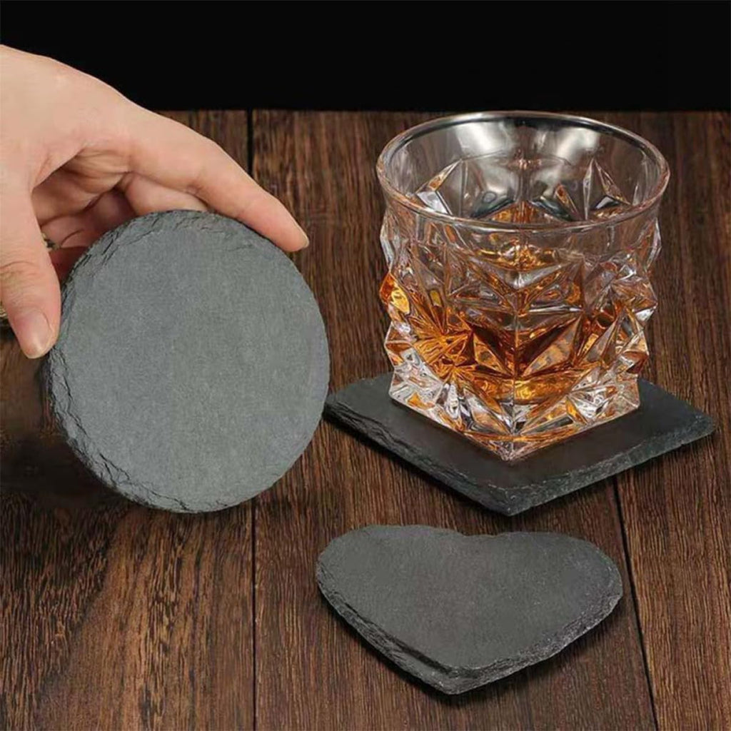 Natural Stone Drink Coasters V498492