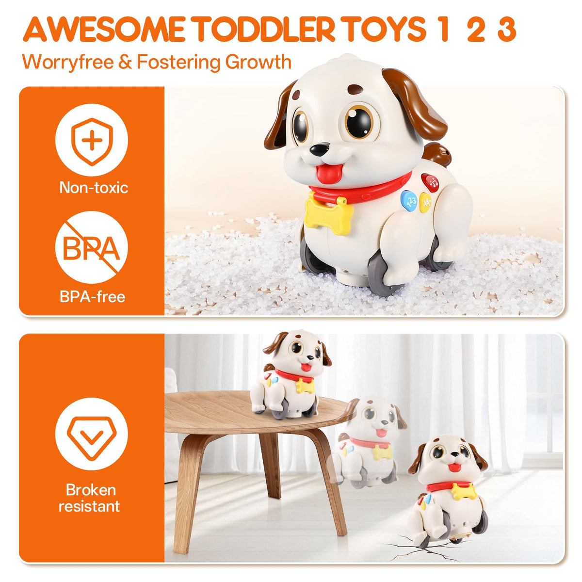 Musical Crawling Baby Toys E737