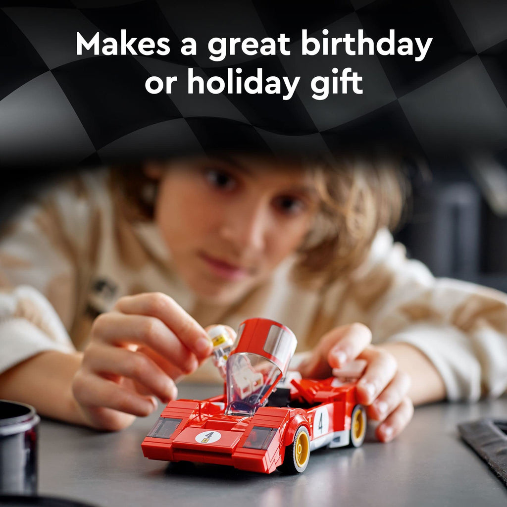 Red Race Car Building Set with Racing Driver Minifigure V403182