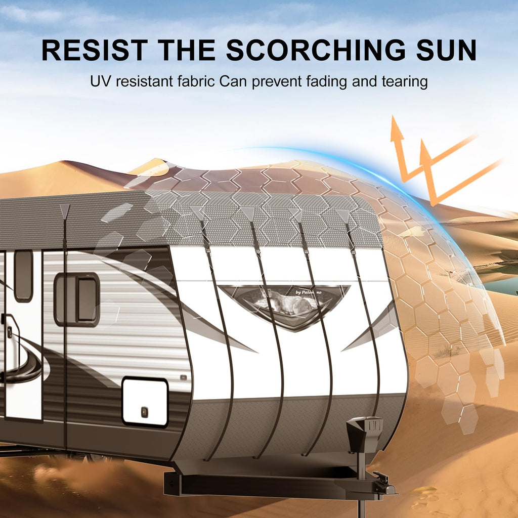 Heavy Duty Waterproof RV Roof Cover E9166