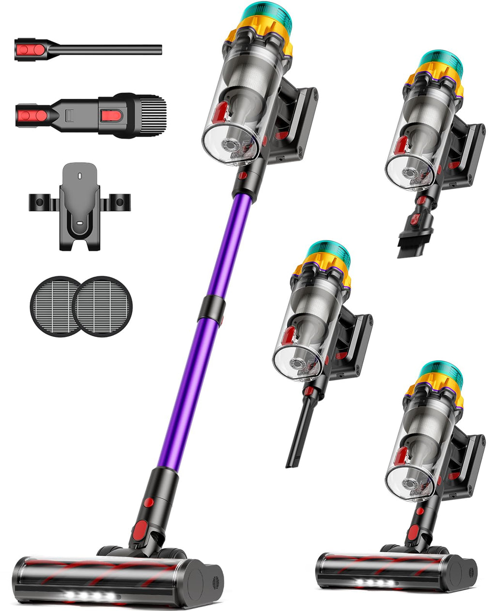 Cordless Stick Vacuum Cleaner 650W 60KPA C827422