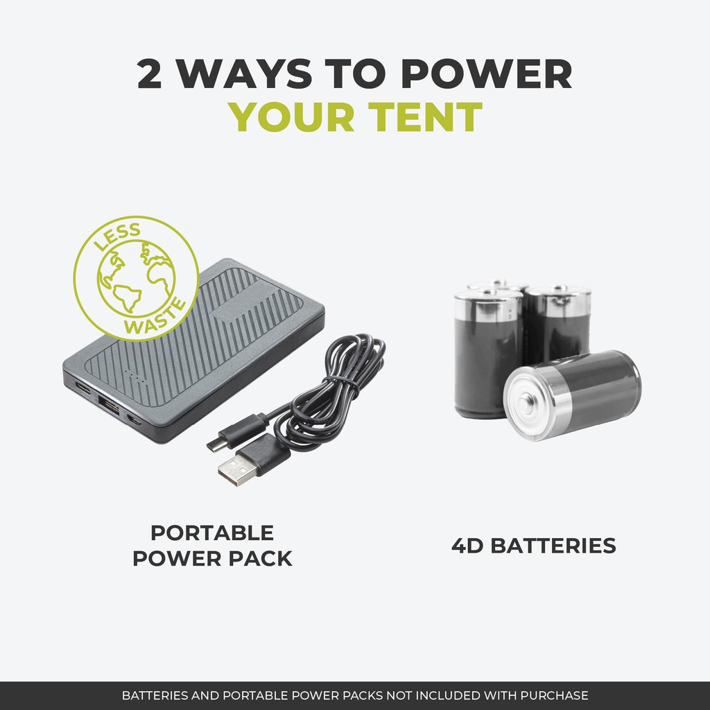 Instant Cabin Tents with LED Lights U928556