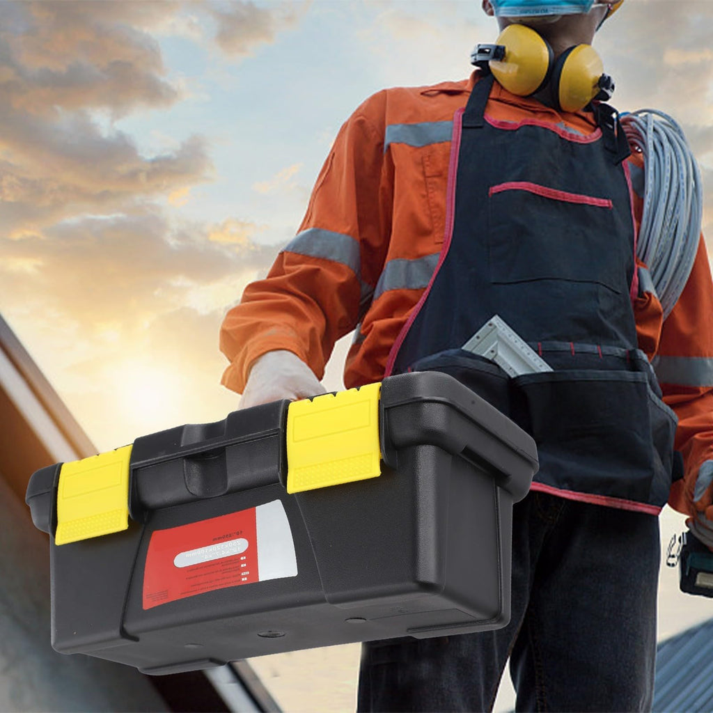 10 Inch Plastic Toolbox with 2-Layer Organization P609519