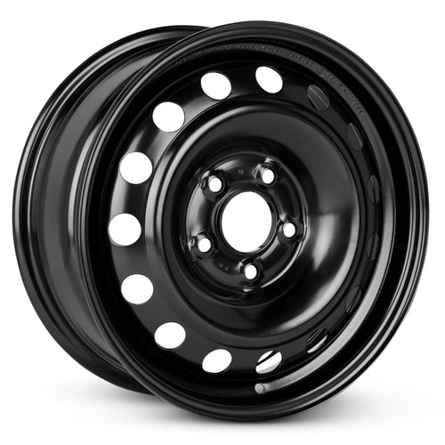16 Inch Painted Black Car Wheel F482