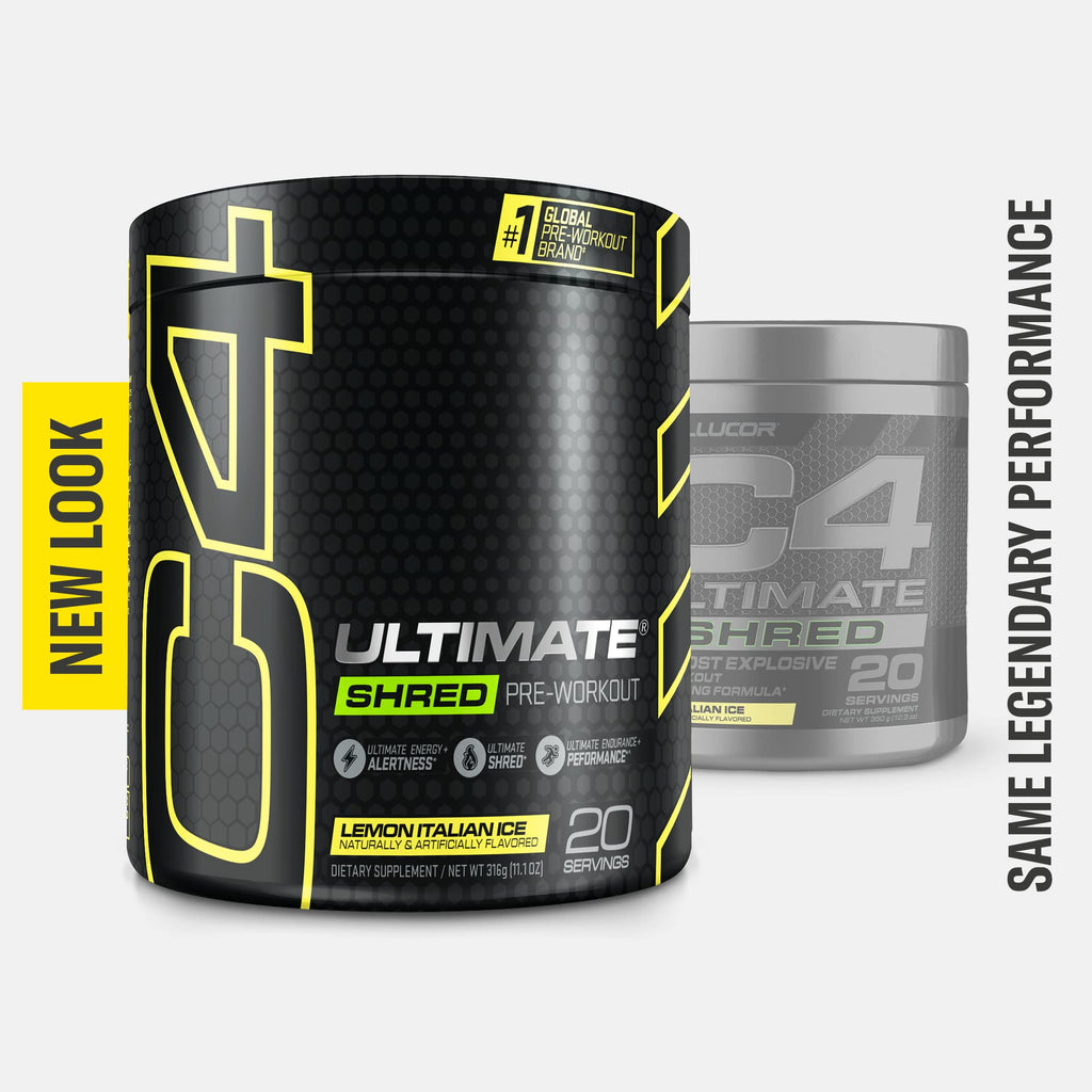 Pre Workout Powder Fat Burner Supplement With Ginger Root Extract 20 Servings K8062
