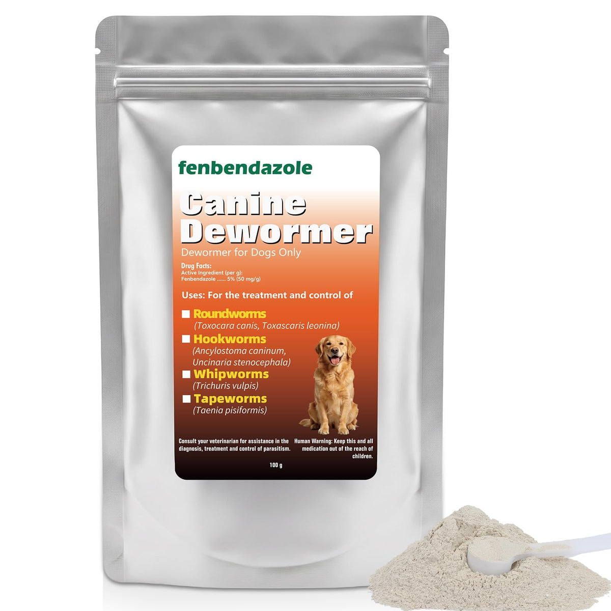 Dog Dewormer 100g O9276