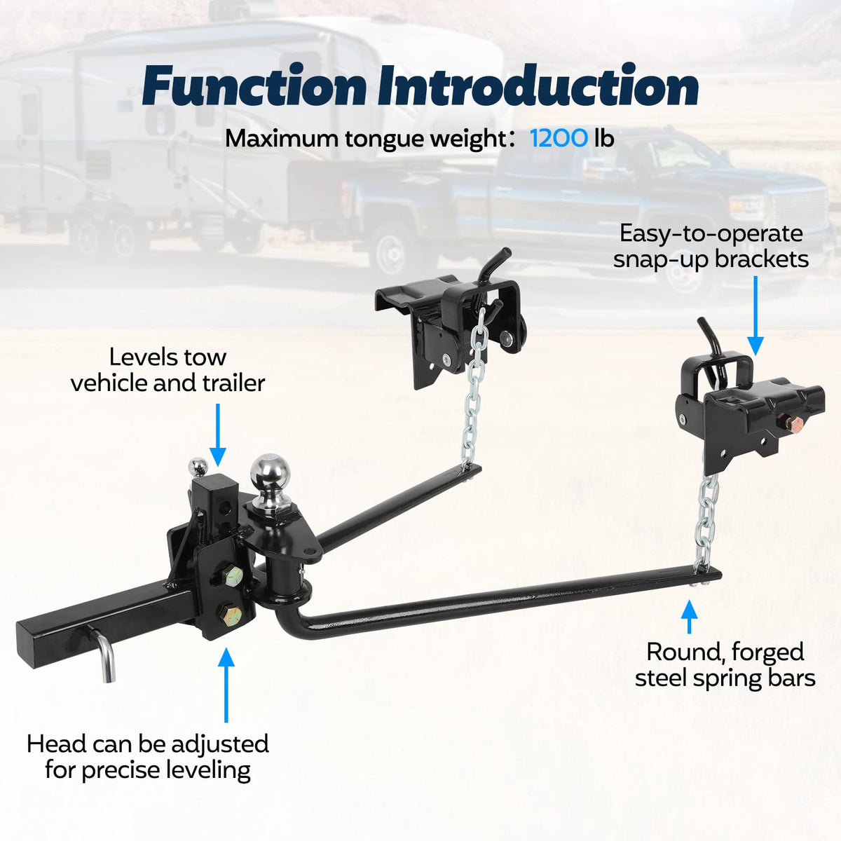 Weight Distribution Hitch U6395