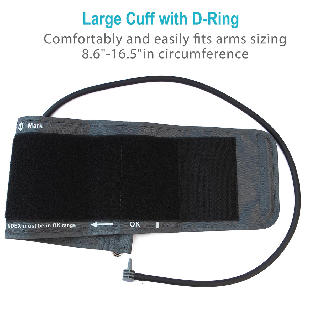 Automatic Upper Arm Blood Pressure Monitor with Large Cuff J838