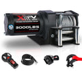 3000 lb 12V DC Electric Winch with Wireless Remote and Corded Control G31927