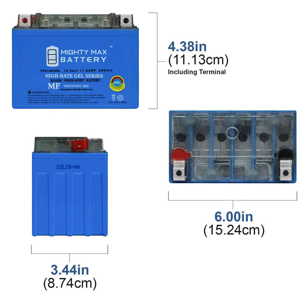 12V 11.2Ah GEL Battery K42747