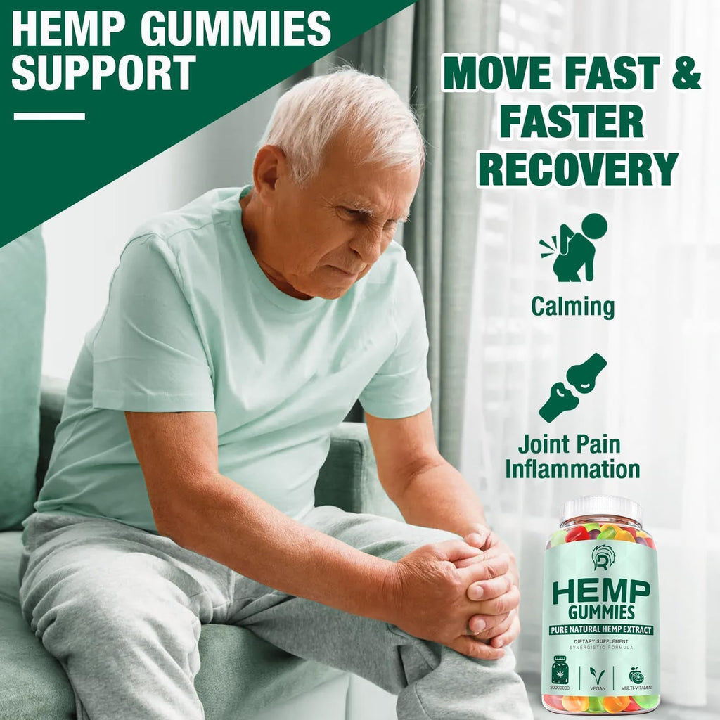High Potency Hemp Gummies 2 Pack J266