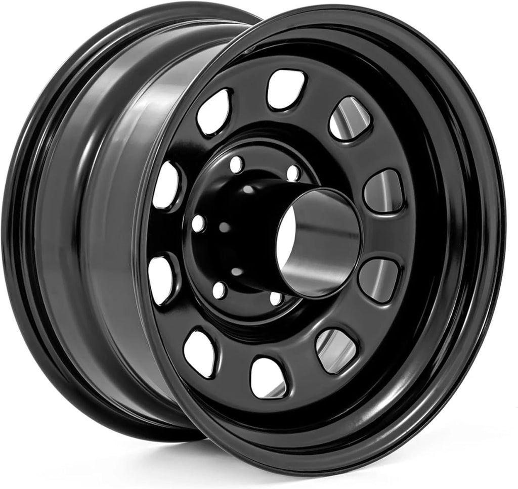 Black Steel Wheel 16x8 5x6.5 Bolt Pattern P601786