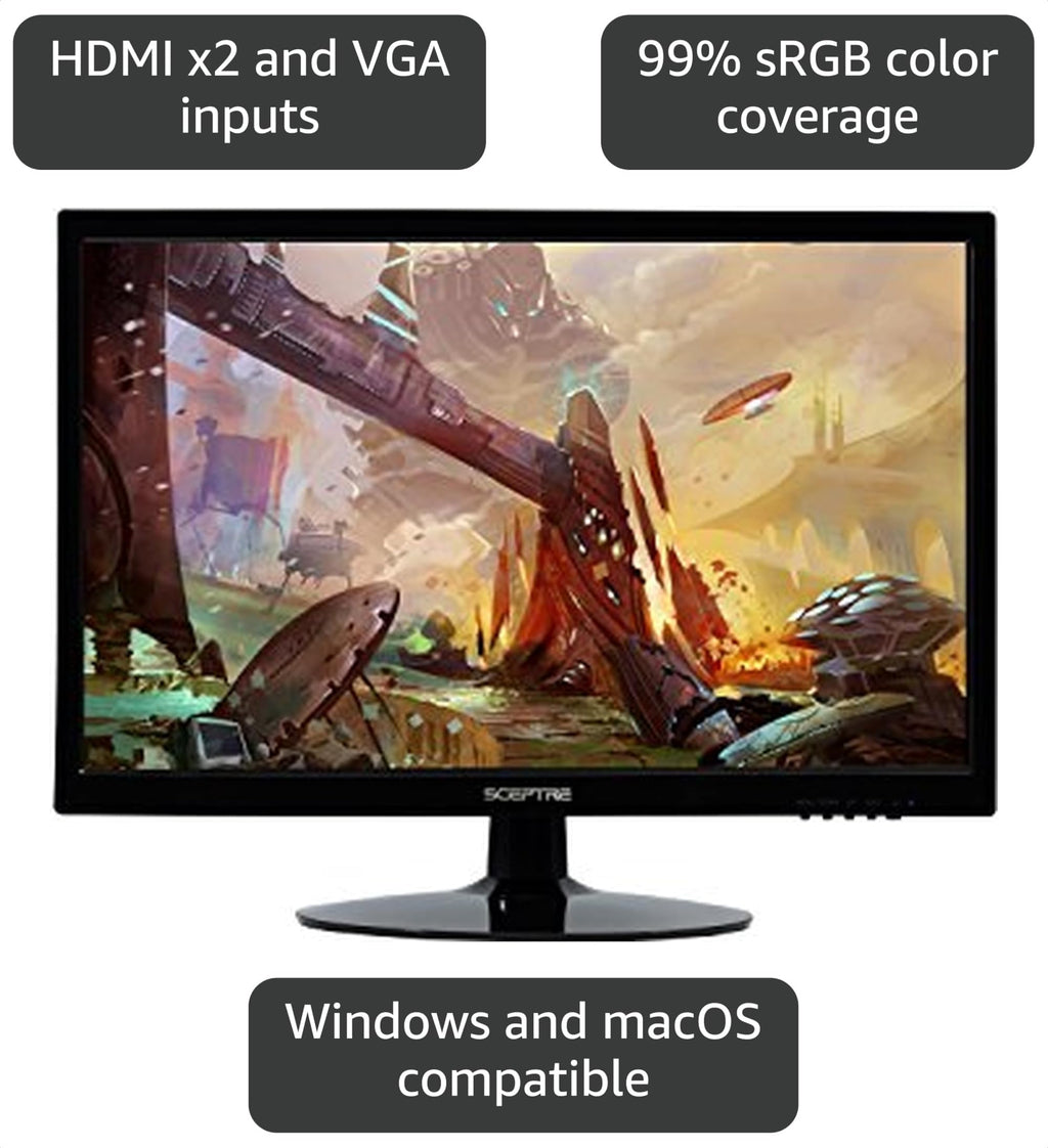 22 Inch LED Monitor 1080p 75Hz U334