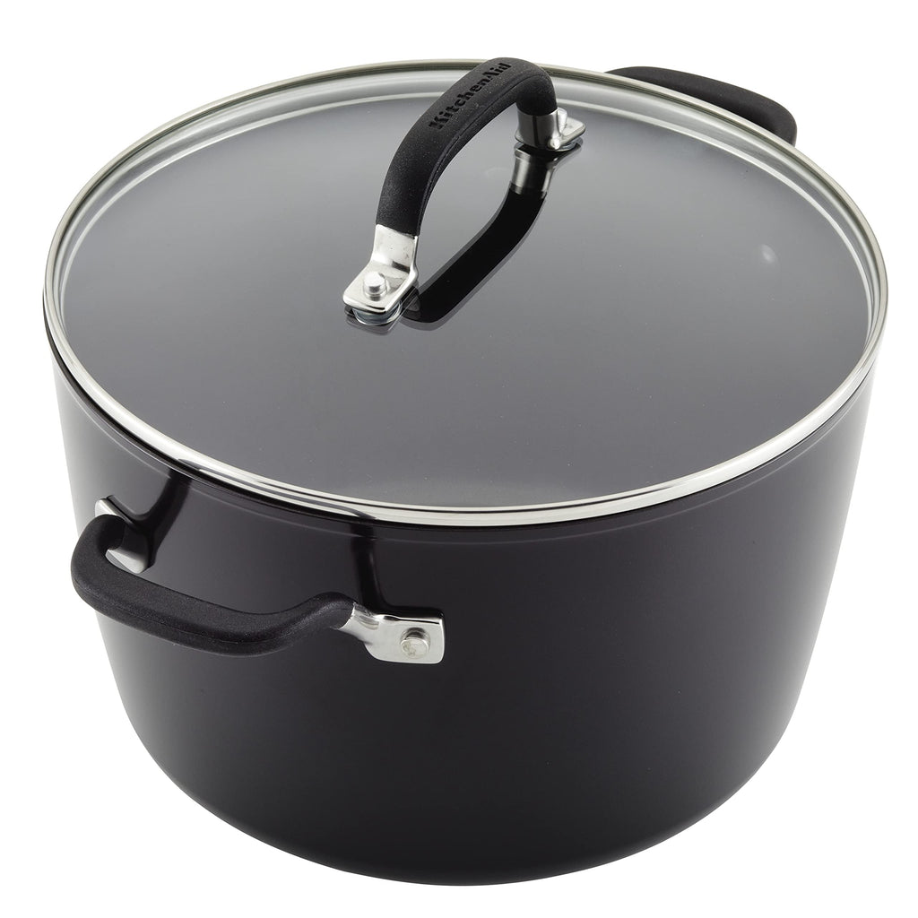 Hard Anodized Nonstick 8-Quart Stock Pot with Lid U530529