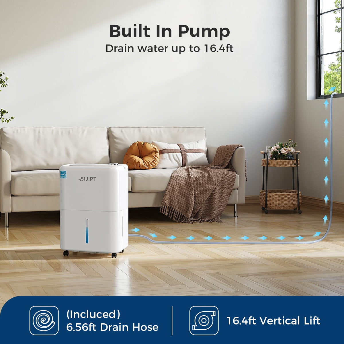 80 Pints Dehumidifier with Pump O432