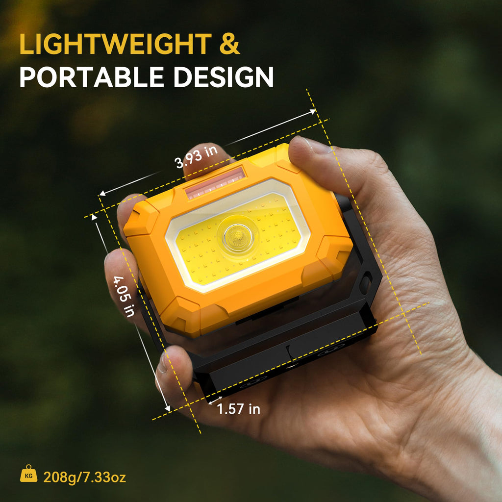 2 Pack 1500LM COB LED Work Light Q445
