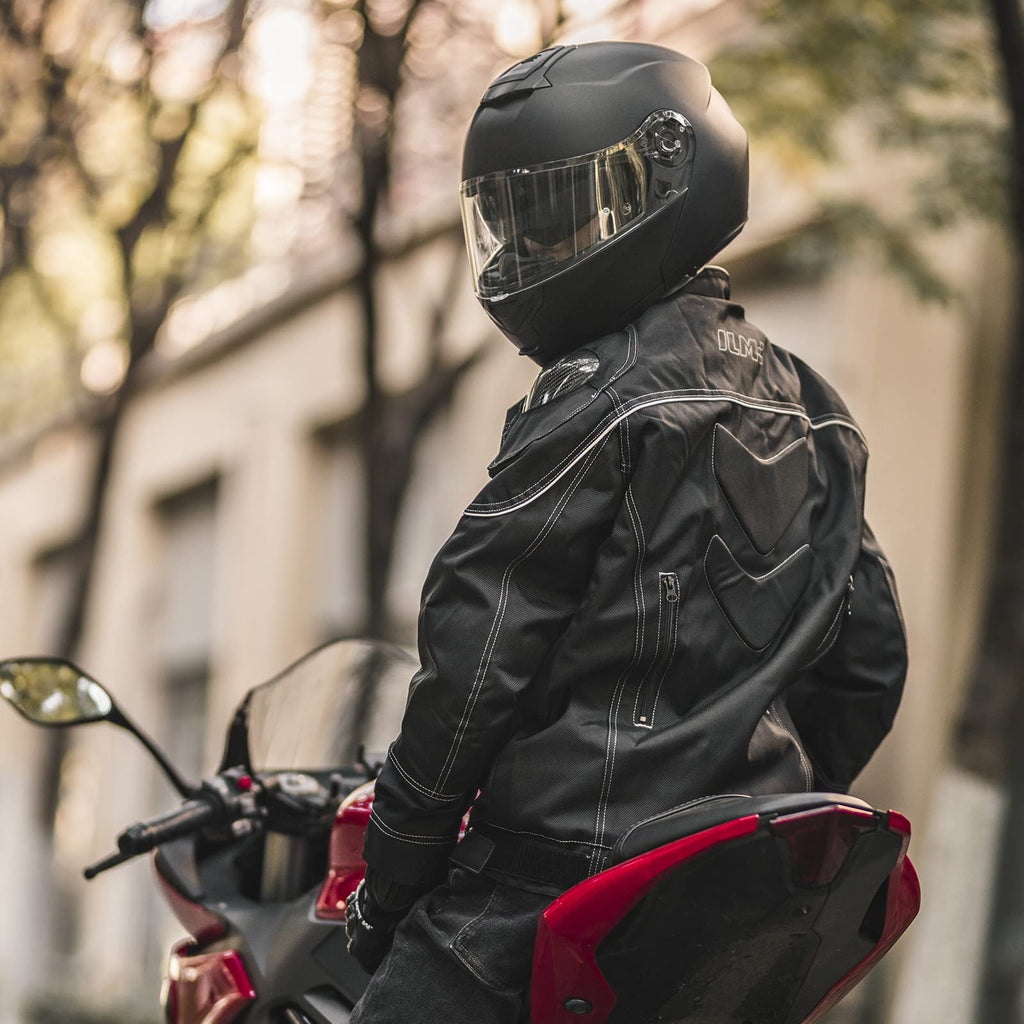 Matte Black Large Modular Full Face Motorcycle Helmet F15028