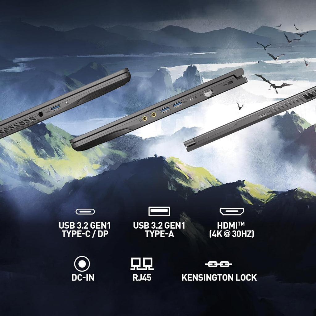 15.6" FHD Intel Core i5 Gaming Laptop RTX 3050 16GB RAM 1TB SSD Gray C37941