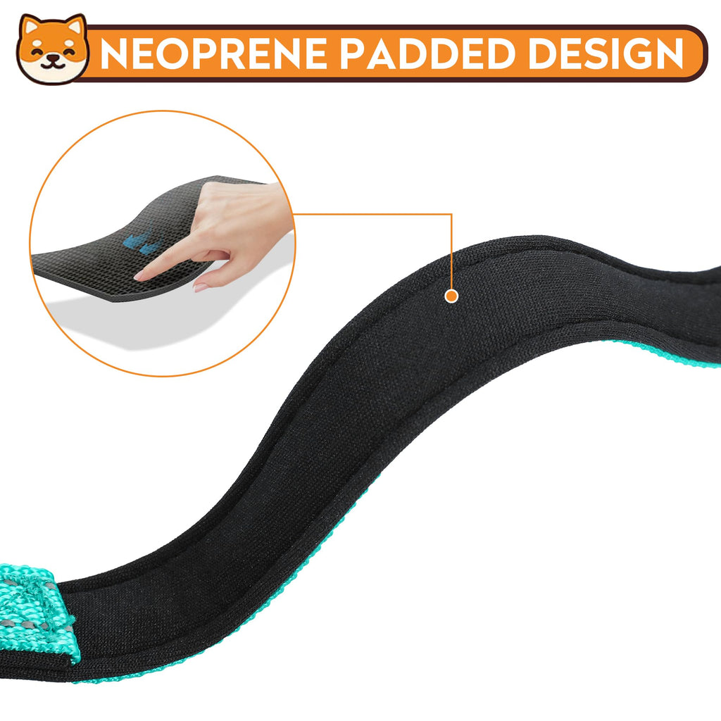 Reflective Adjustable Soft Neoprene Padded Dog Collar O815