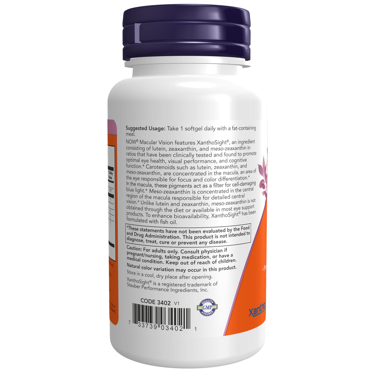 Macular Vision Softgel 50 Softgels M240399