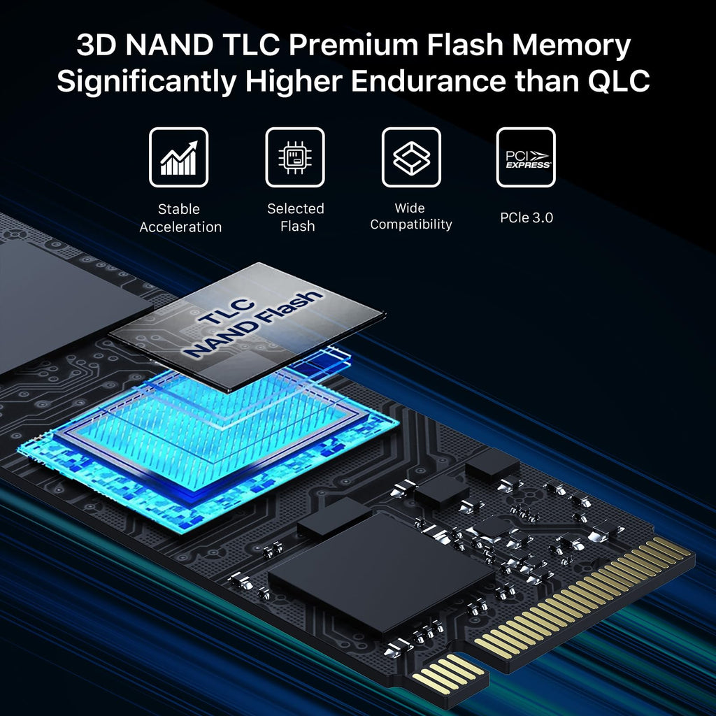 512GB NVMe M.2 PCIe Gen 3×4 Internal SSD C8888