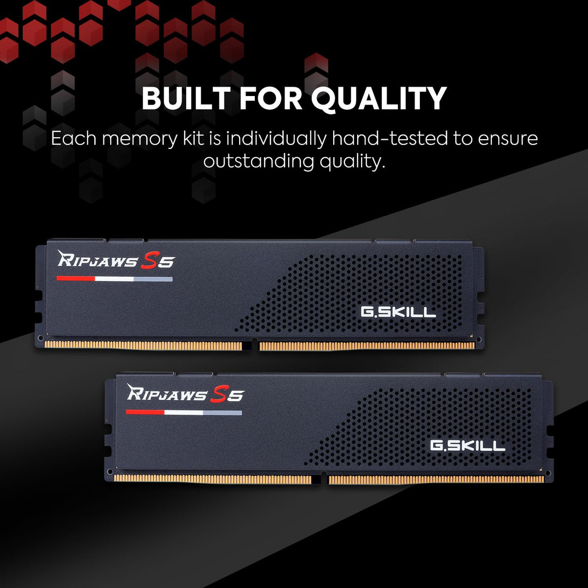 DDR5 Desktop Computer Memory 64GB (2x32GB) 6000MT/s CL36 Matte Black P699