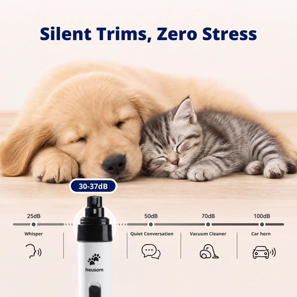 Whisper Quiet Pet Nail Grinder A6132